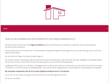 Tablet Screenshot of prager-immobilien.de